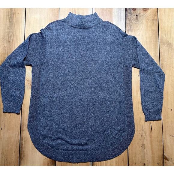 Chico's Women's Grey Pullover sweater. Tunic? Size 2 - Picture 1 of 8
